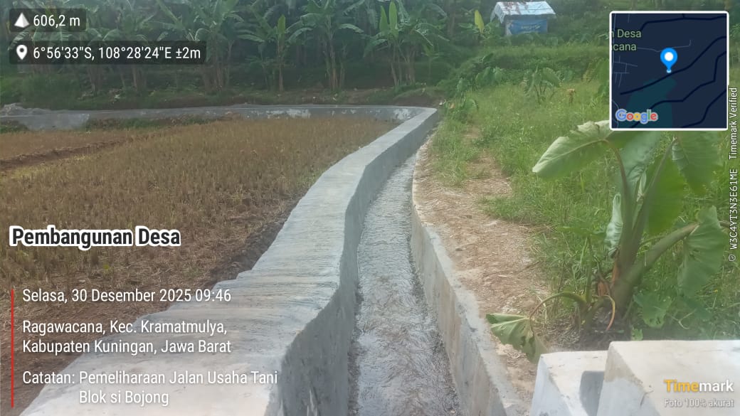 Pembangunan/ Rehabilitasi Peningkatan Saluran Irigasi Tersier/ Sederhana