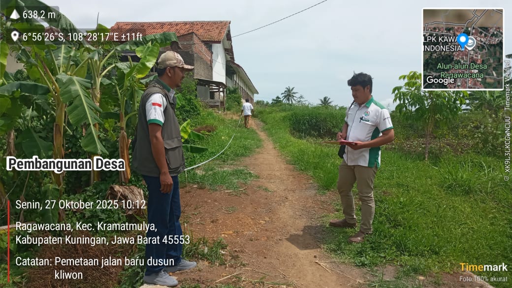 Pemetaan Pembuatan Jalan Baru 