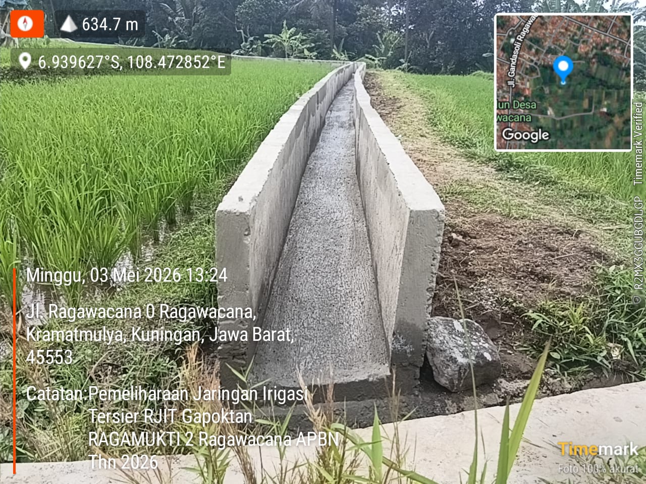 Pemeliharaan Jaringan Irigasi Tersier 