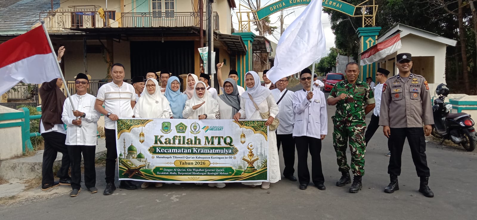 Pawai Ta'aruf MTQ ke-50 Tingkat Kabupaten Kuningan tahun 2026