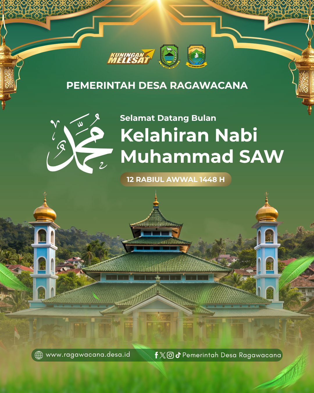 Selamat Datang Bulan Kelahiran Nabi Muhammad SAW