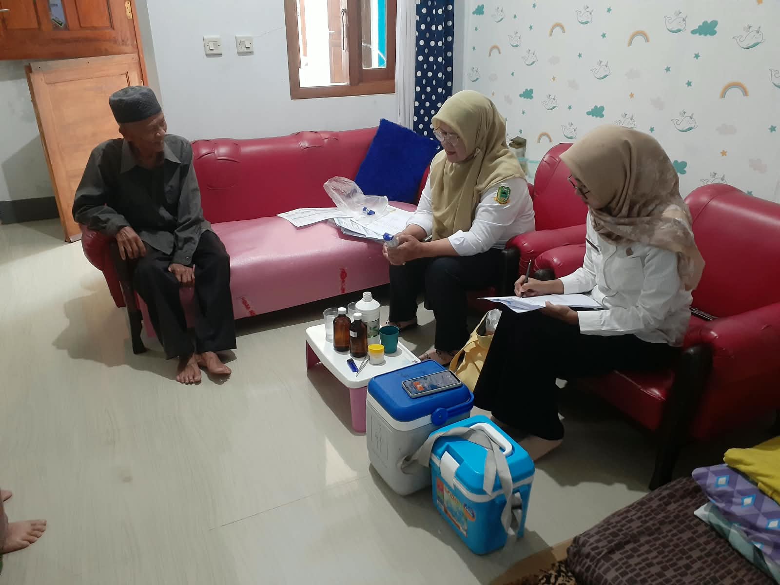 Pemdes Ragawacana Dukung Survei Air Minum Rumah Tangga